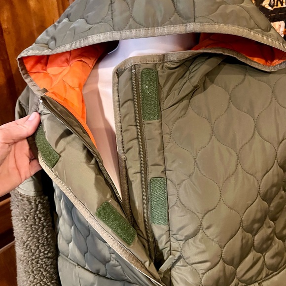 Zara Army Green pullover - Picture 6 of 10